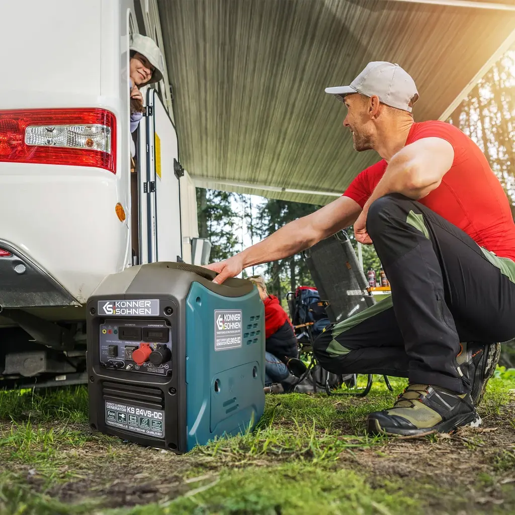 Генератор бензиновый Konner&Sohnen KS 24VS-DC [139402] - фото 7