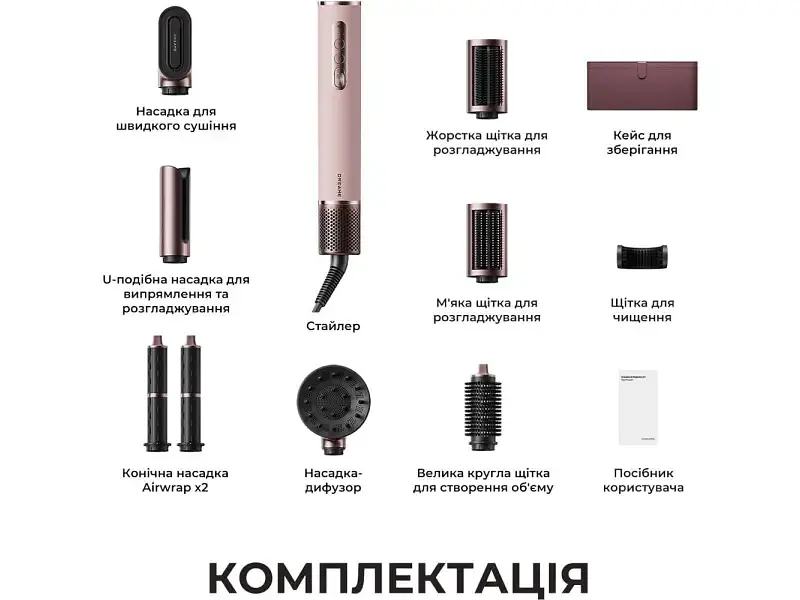 Мультистайлер Dreame Airstyle Pro HI 8in1 (AMS01A) - фото 2