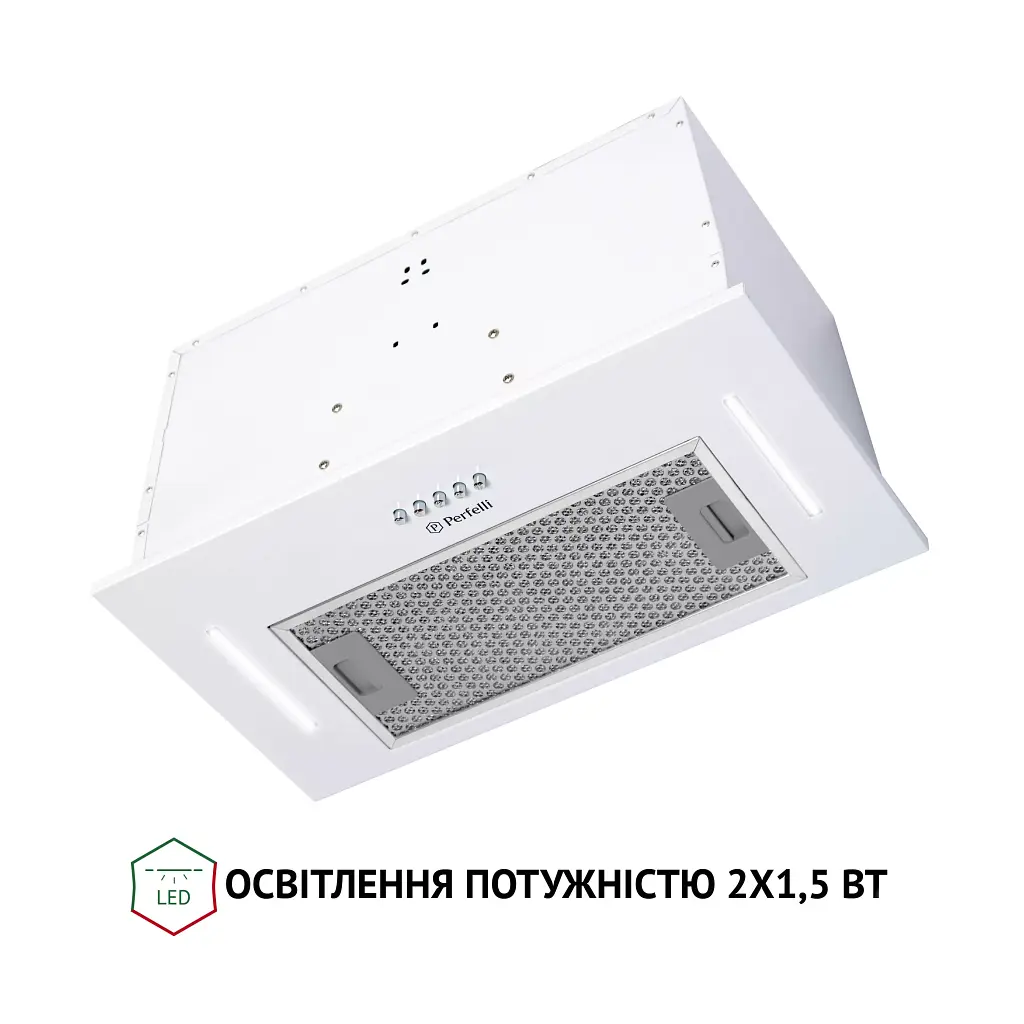 Вытяжка полновстраиваемая Perfelli BI 5453 WH 850 LED Strip - фото 6