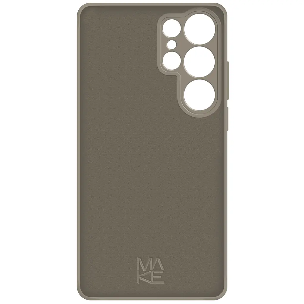 Чохол MAKE Samsung S25 Ultra Silicone Titanium - фото 4
