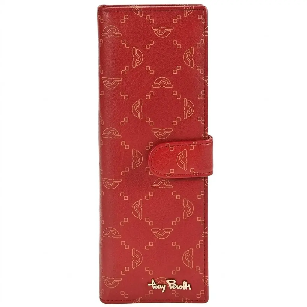 Візитниця на кнопці Tony Perotti Luxury 2639 rosso (90387) Червона - фото 6