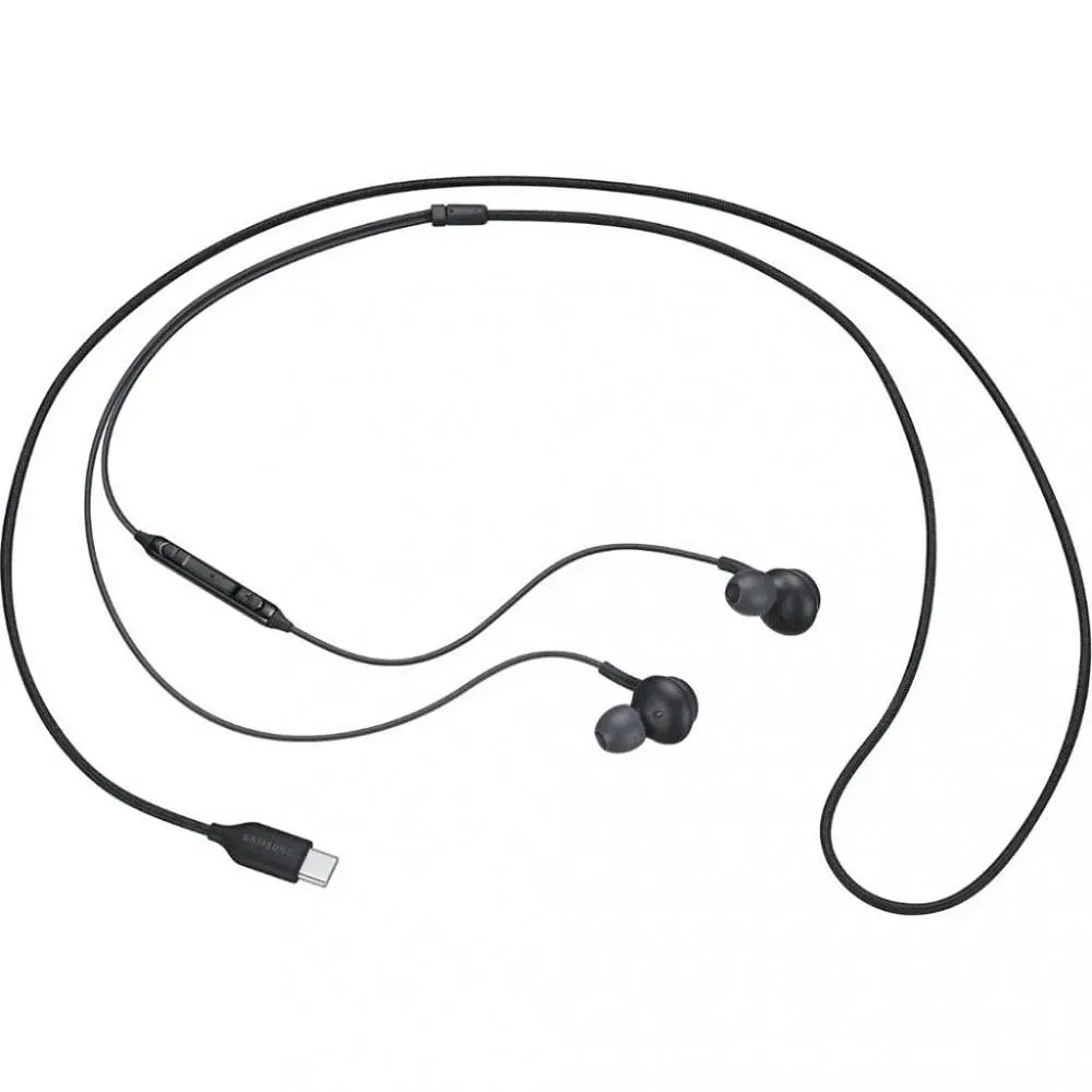 Навушники з мікрофоном Samsung EO-IC100 Black (EO-IC100BBEGRU) - фото 3