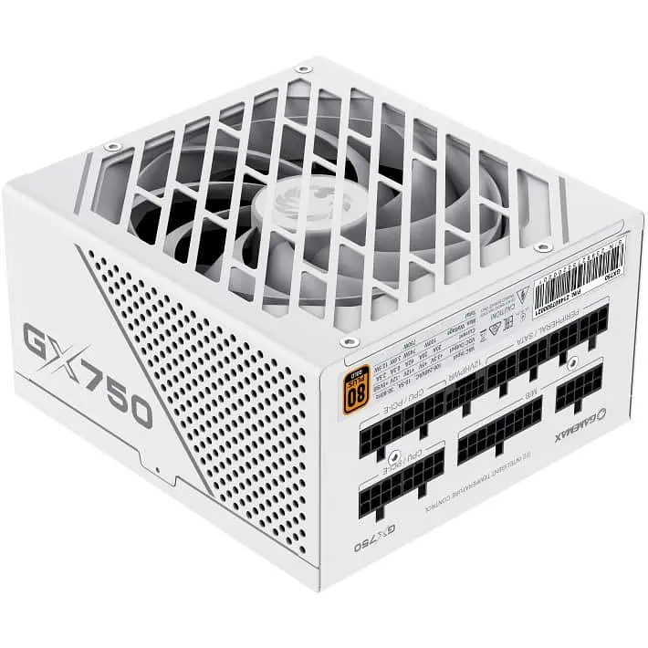 Блок питания GameMax 750W GX-750 PRO WH (ATX3.0 PCIe5.0) 80+ Gold (GX-750 PRO WH (ATX3.0 PCIe5.0)) White - фото 2