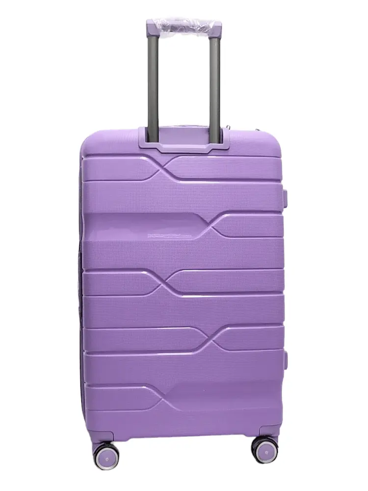 Валіза велика Milano bag 0306 поліпропілен L Бузковий - фото 3
