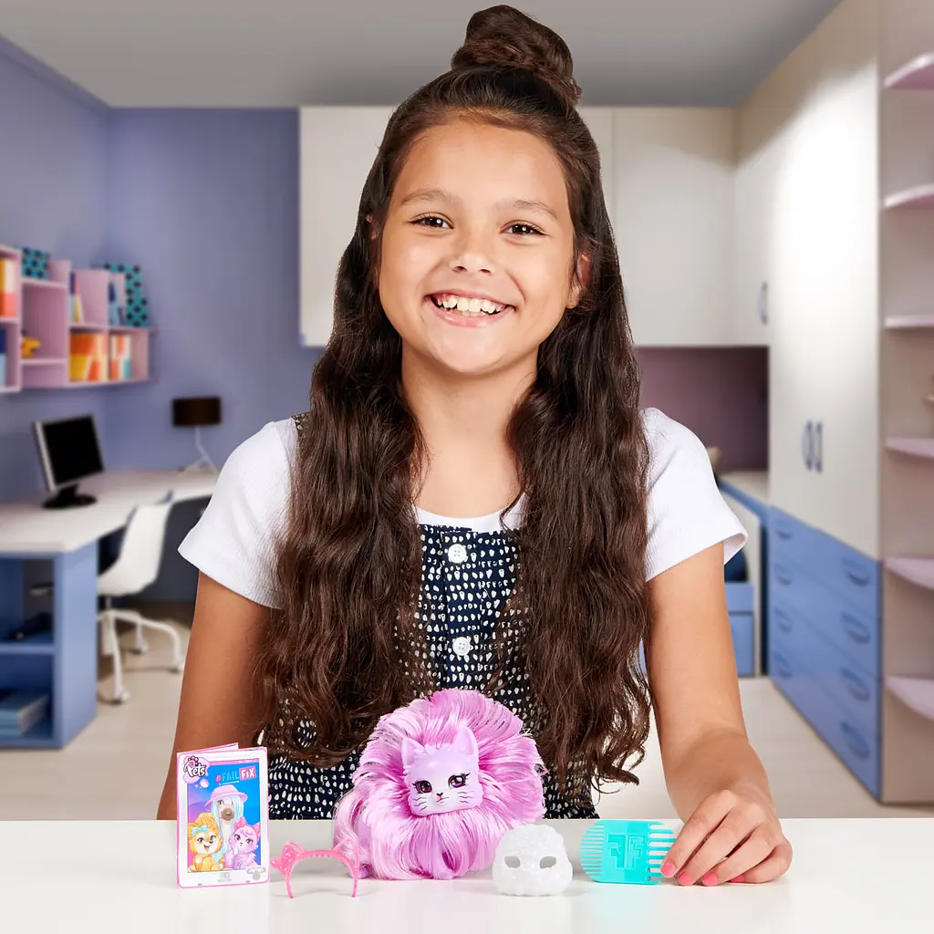 Ігровий набір з вихованцем Failfix Total Makeover Кьюті Кітті (12817) - фото 5