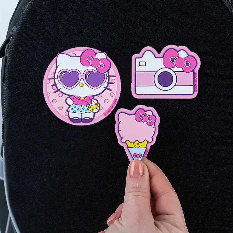 Набір бейджів на липучці Kite Hello Kitty HK24-3012-2 3 шт. - фото 7