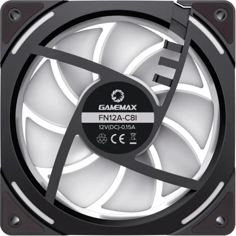 Вентилятор GameMax 120мм FN12A-C8I (FN12A-C8I) Б/в - фото 4
