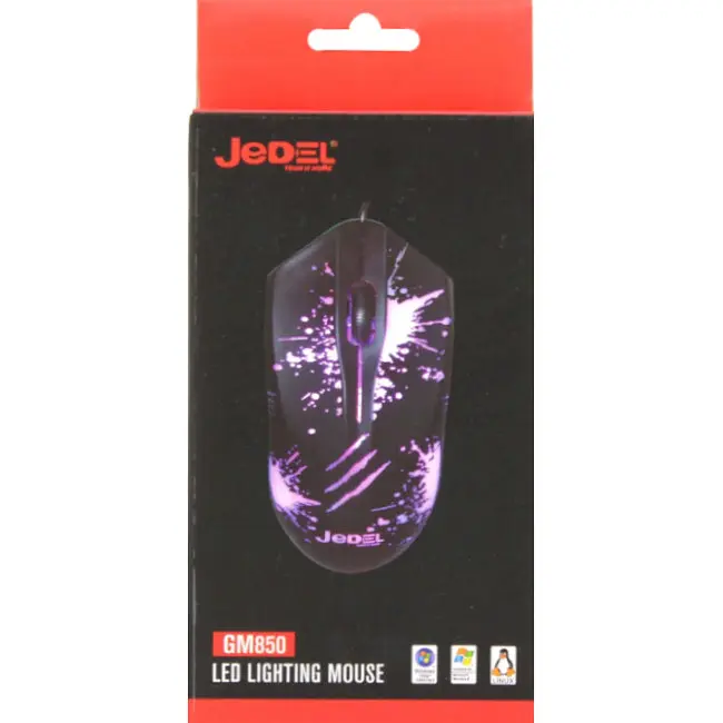 Мышь Jedel GM850-USB Black - фото 3