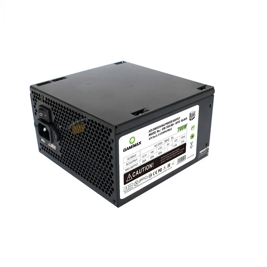 Блок живлення Gamemax 700W (GM-700 80+ APFC Black) - фото 3
