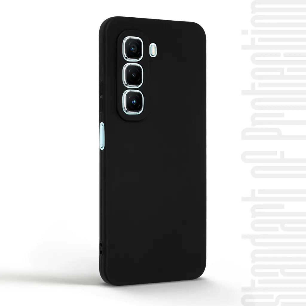 Чехол ArmorStandart Matte Slim Fit для Infinix Hot 50 Pro 4G Camera cover Black - фото 2