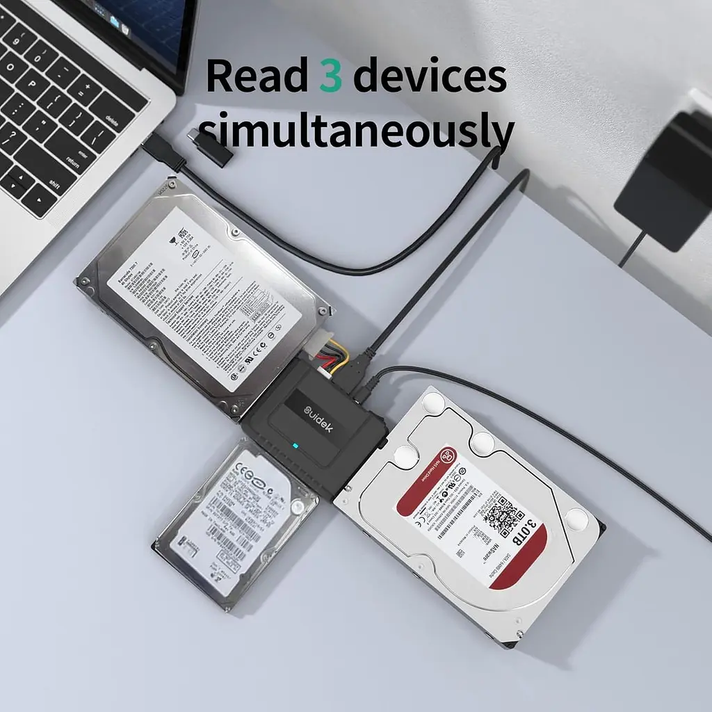 USB 3.0 адаптер IDE/SATA для HDD і SSD 2.5"/3.5" - фото 2