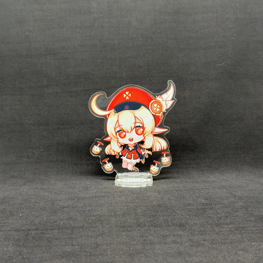 Акрилова колекційна фігурка Геншин Імпакт - Genshin Impact Chibi Клі 10 см - фото 2