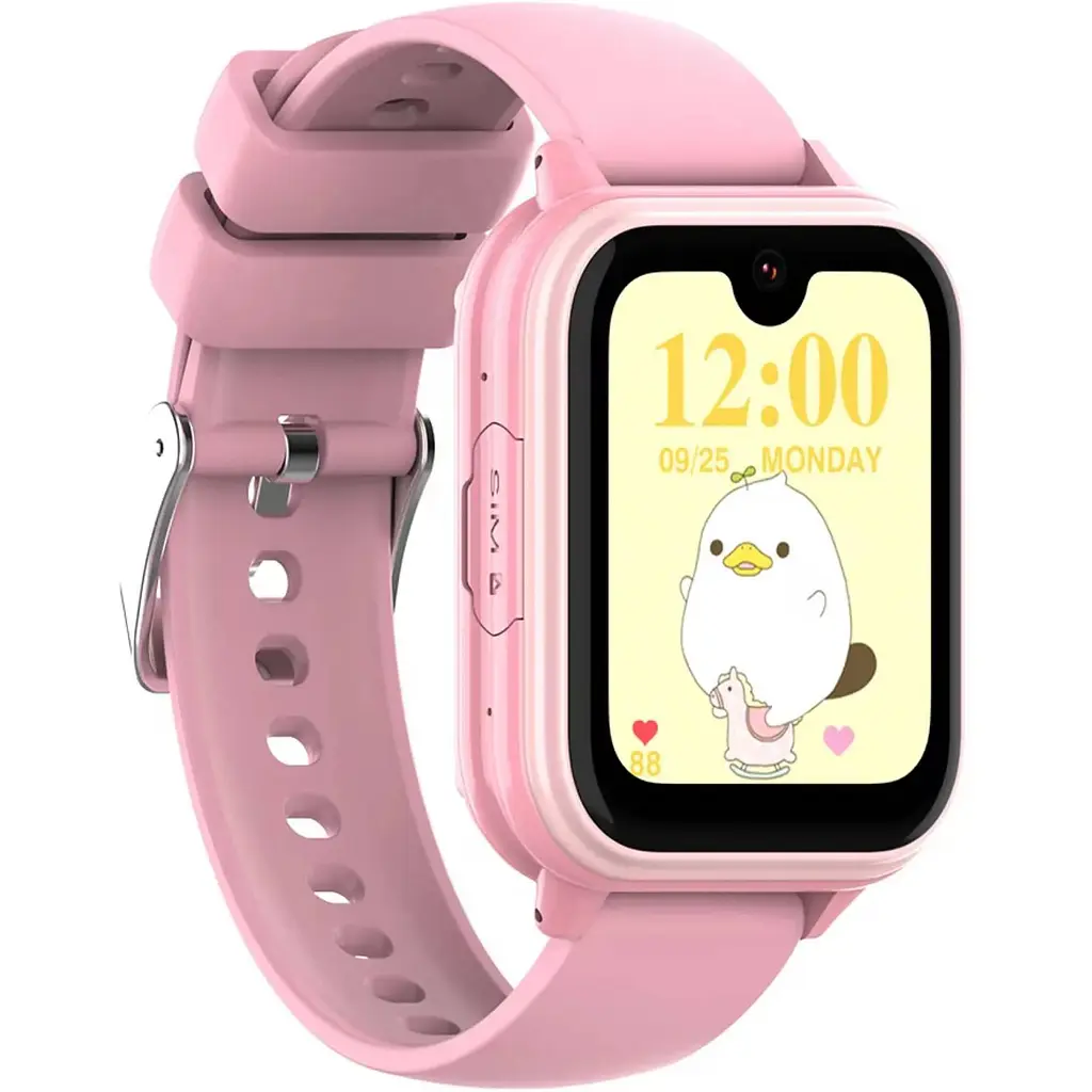 Розумний годинник з відеодзвінком Wonlex KT33 AMOLED 8GB Pink (SBWKT33P) - фото 2