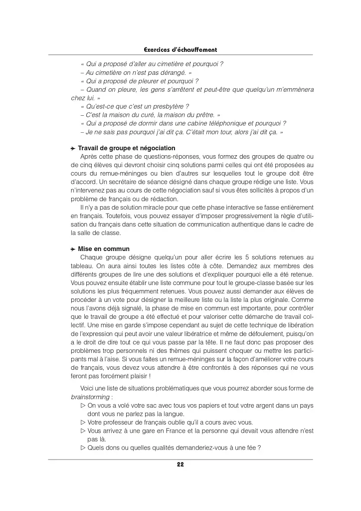 Pratiques de classe - Jouer, Communiquer, Apprendre - фото 11
