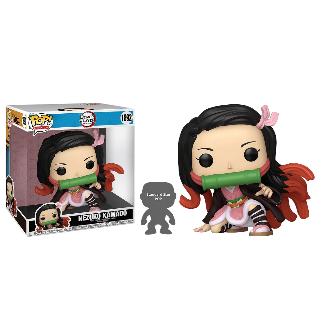 Фігурка Funko POP Jumbo: Незуко Камадо 1892 з аніме Клинок, що розсікає демонів Demon Slayer - фото 3