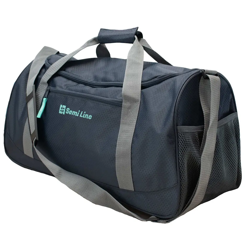 Сумка дорожня Semi Line 40 Navy/Grey (A3043-4) - фото 5