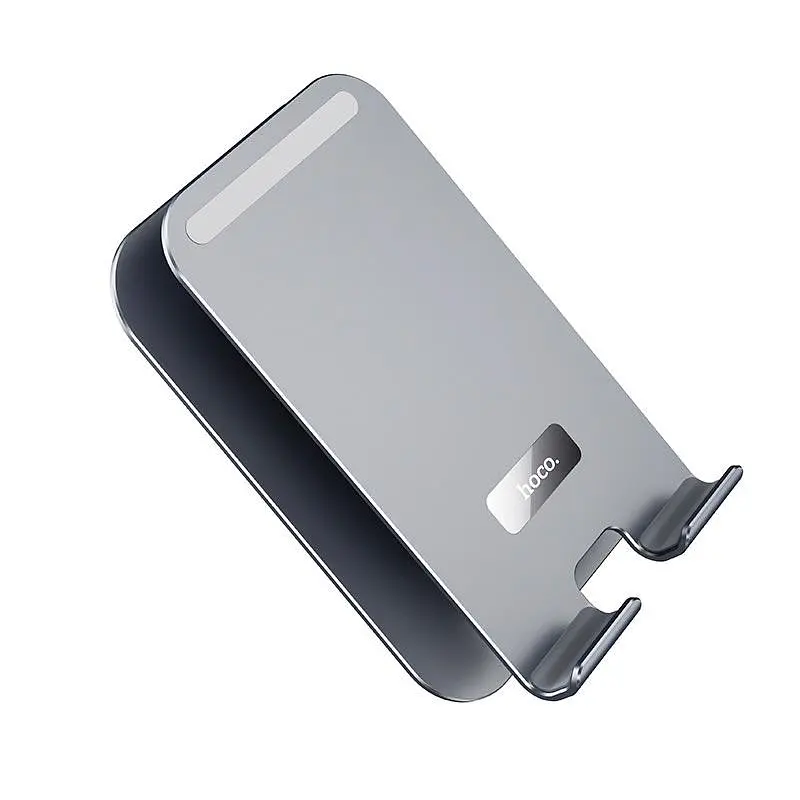 Тримач Hoco PH50 Plus Ivey dual axis rotating metal tablet desktop holder настільний для планшетів 4.5-12" - фото 6