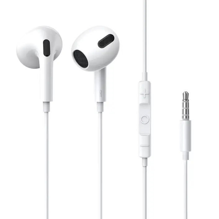 Навушники Baseus Encok 3.5mm lateral in-ear Wired Earphone H17 White