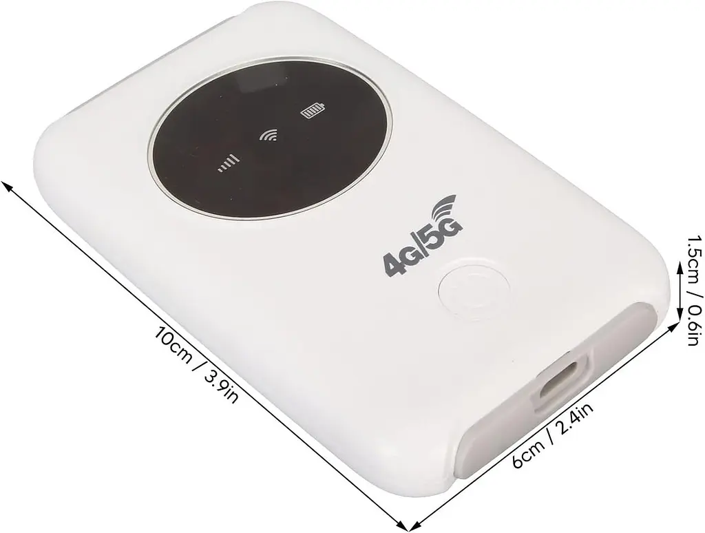 Модем, портативний 4G маршрутизатор Cryfokt 4G LTE USB WiFi бездротовий WiFi 3200MAh - фото 6