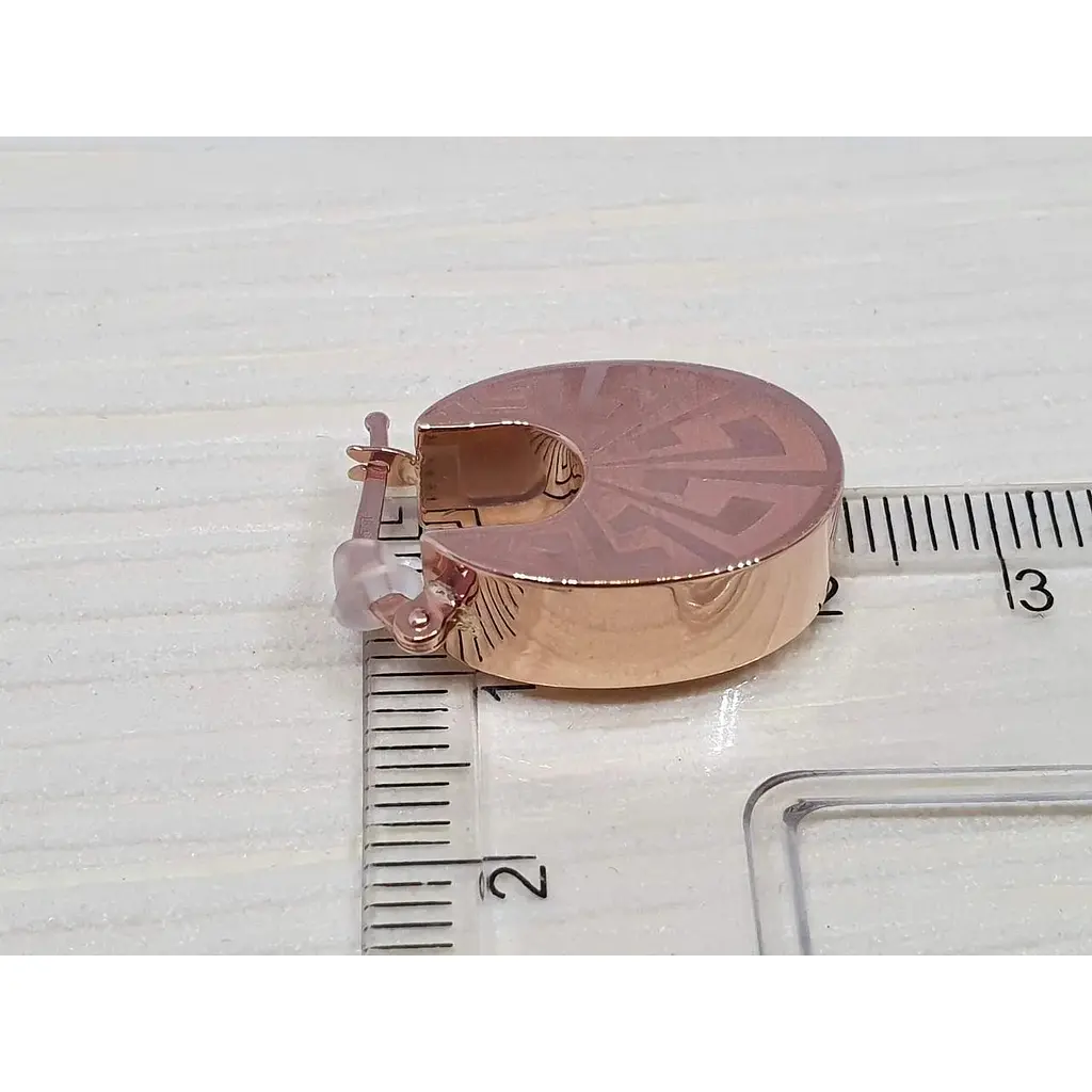 Золоті сережки Favoritum з алмазною гранню. 210175 - фото 4