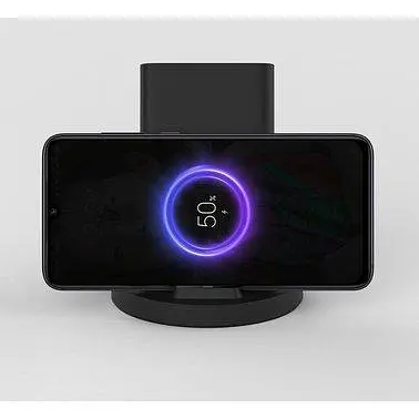 Бездротовий зарядний пристрій XiaomiXiaomi Wireless Charging Stand 20W WPC02ZM GDS4145GL Black - фото 5