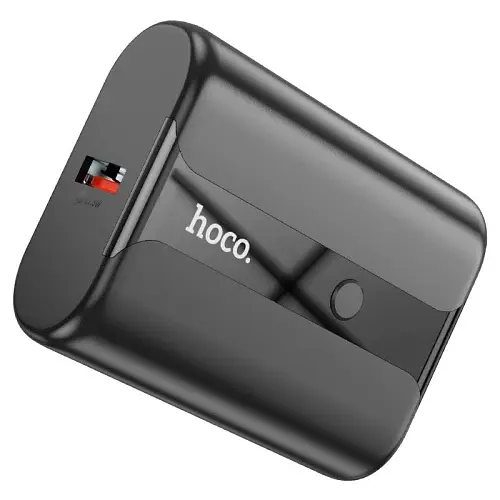 Універсальна мобільна батарея 10000 mAh Q3 Pro Black 22.5W+PD20W Hoco teh0019631 - фото 3