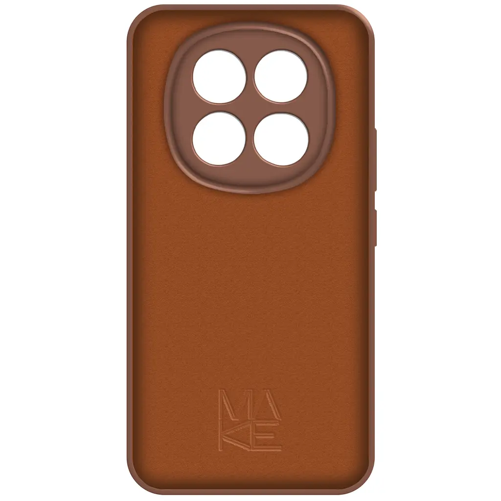 Чохол MAKE Xiaomi Redmi Note 15 Pro+ Silicone Mocha Brown - фото 3