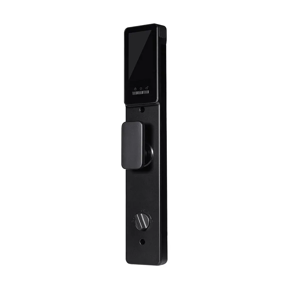 Замок біометричний автономний Trinix TRL-8803BTV Black L/R з Bluetooth та Wi-Fi, розпізнаванням облич, долоней, зчитувачем відбитків пальців і карт Mifare (65-00086) - фото 3