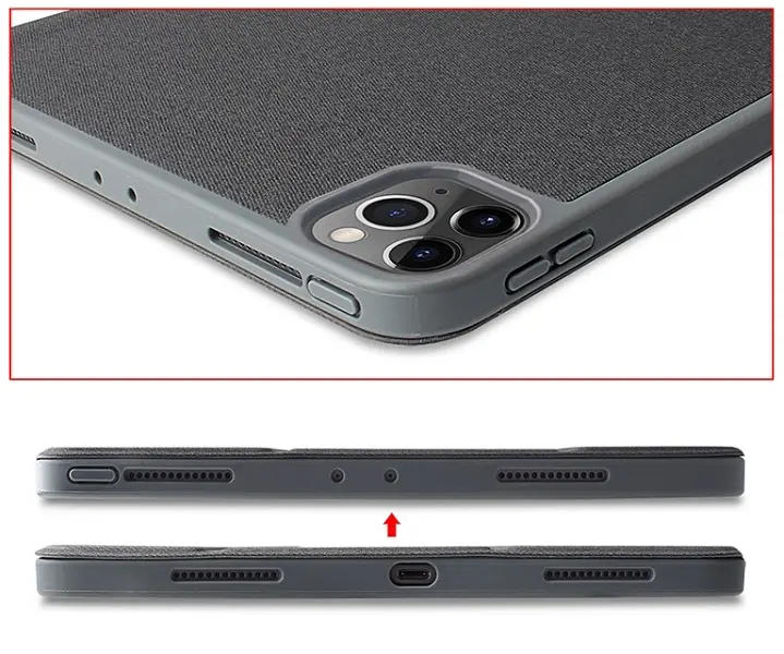 Чохол-книжка Mutural Yashi Smart Case для Apple iPad Air 10.9 2020 [Black] [52322] - фото 5