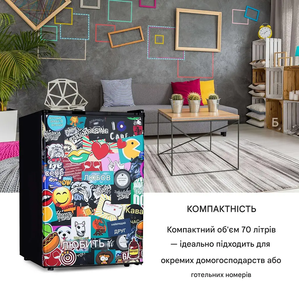 Холодильник Klarstein Cool Vibe 70+ 72 л черный (10045835) - фото 5