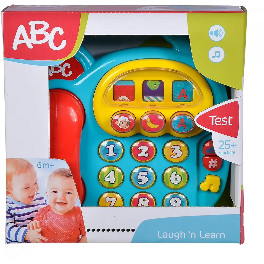 Телефон Simba Toys зi звуковим ефектами 25 функцiй 20 см (4010016) - фото 3