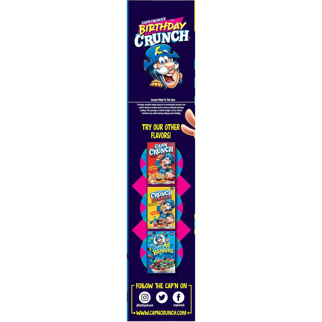 Сухий сніданок Cap'n Crunch Cereal Red White Blue 480g - фото 5