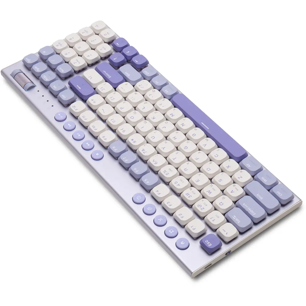 Клавіатура Thunderobot K96 Tri-mode Red Switch UA Purple (6932066308223) - фото 6