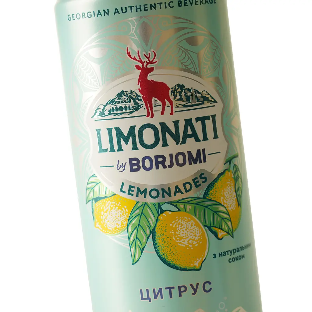 Лимонад Borjomi Limonati Цитрус 0.33 л - фото 3