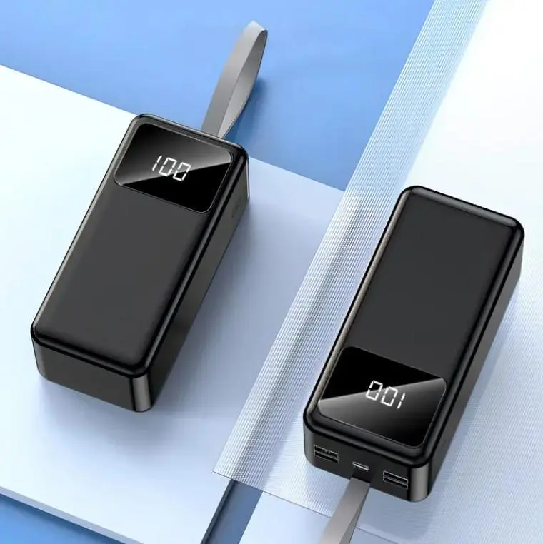 Power Bank 40000mAh зі наскрізною зарядкою портативна батарея для смартфона планшета роутера USB зовнішній акумулятор повербанк із швидкою зарядкою 22.5W ліхтариком та дисплеєм Lenyes PX 42ID - фото 8