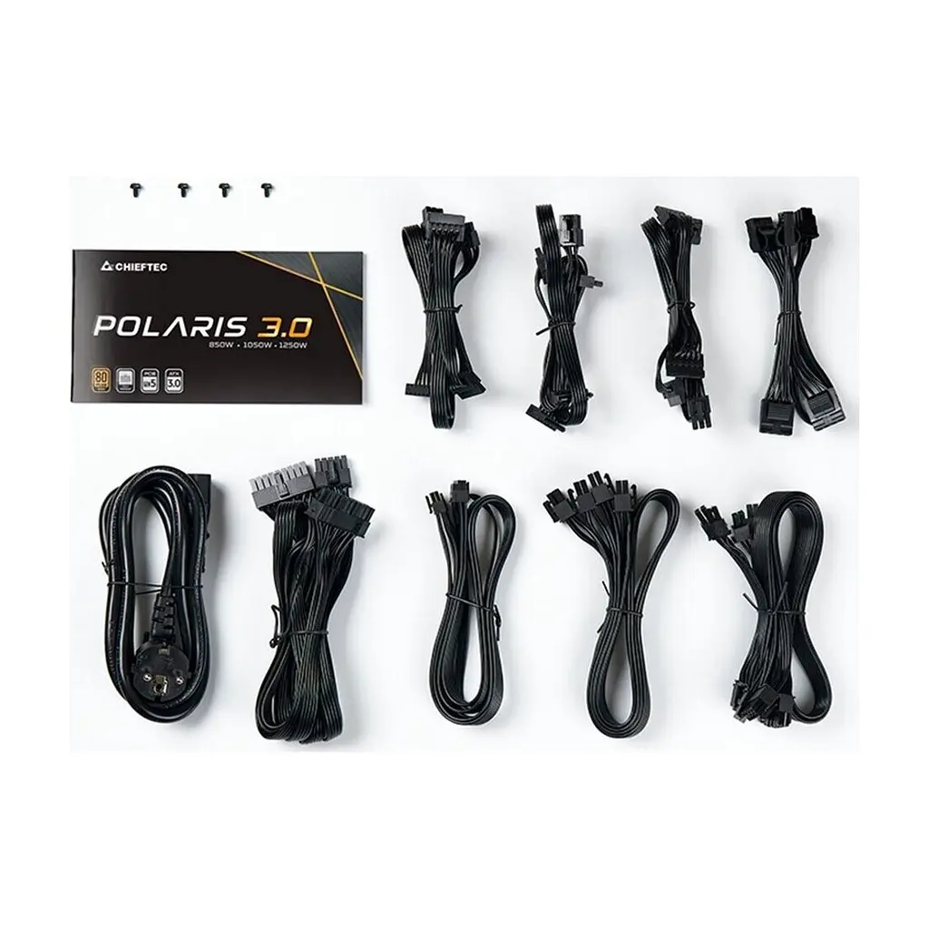 Блок живлення Chieftec 850W Polaris 3.0 (PPS-850FC-A3) - фото 8
