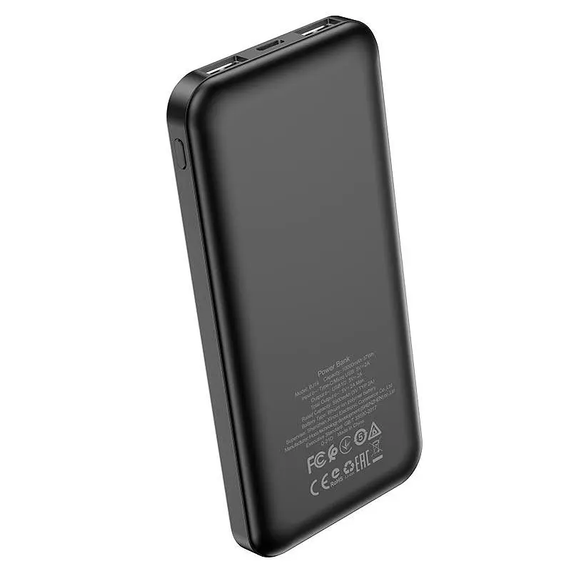 Внешний аккумулятор с дисплеем BOROFONE BJ14 10000 mAh 6931474750310 черный - фото 4