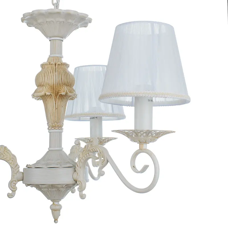 Люстра подвесная Brille с абажуром классическая E14 40W BG (BCL-725S/3) - фото 3