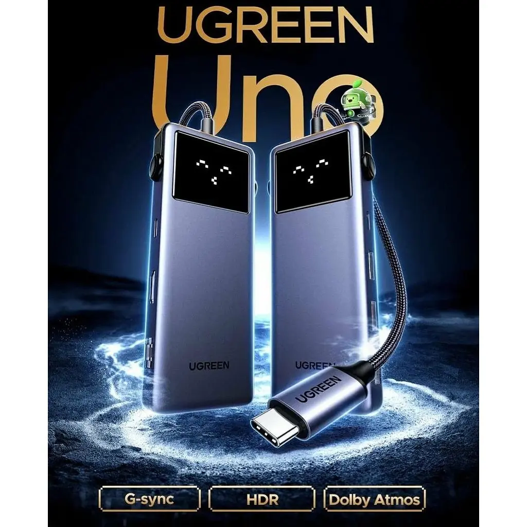 USB-хаб Ugreen Uno 7in1 CM888 (45155) [146256] - фото 6