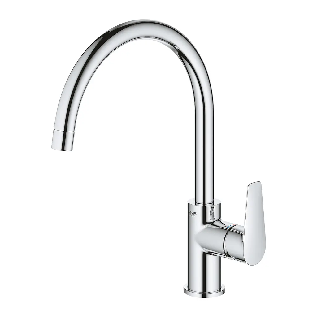 Комплект змішувачів для ванної кімнати і кухні Grohe QuickFix Start Edge UA202501SK, Хром - фото 4