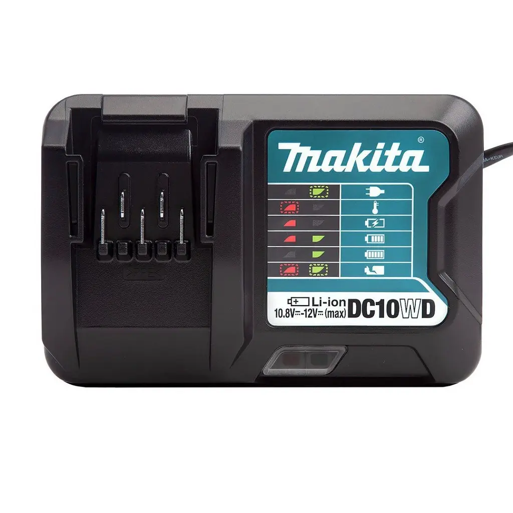 Пристрій для зарядки акумуляторів Makita CXT DC10WD (197343-0) - фото 4