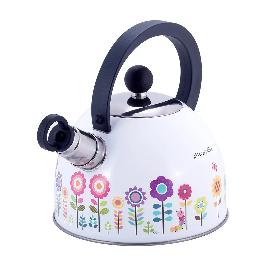 Чайник із свистком Kamille KM-1079RS 1.8 л - фото 3