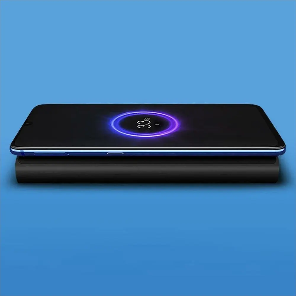 Внешний аккумулятор Xiaomi Mi Wireless Power Bank с беспроводной зарядкой 10W 10000 mAh Black [BHR5460GL] [73884] - фото 4