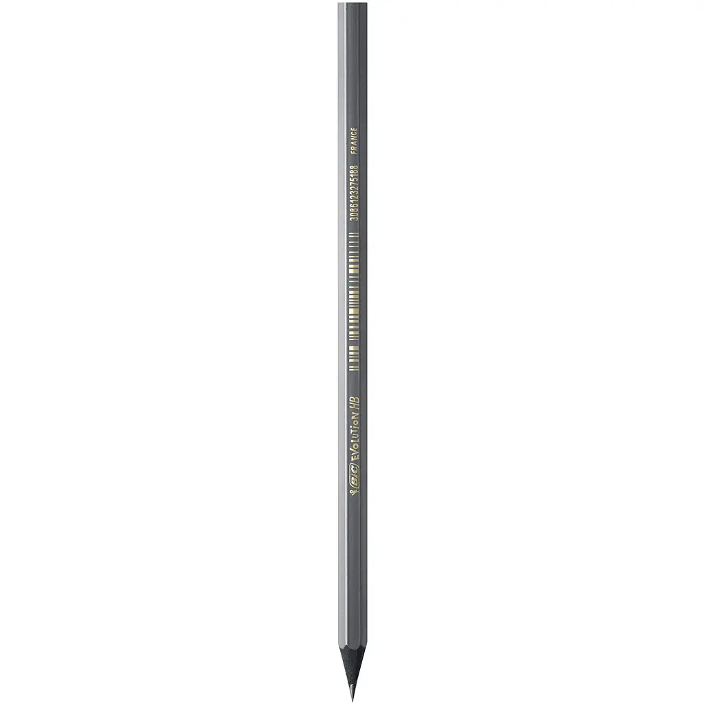 Олівці чорнографітні BIC Evolution Black 650 HB 4 шт. (896016) - фото 3