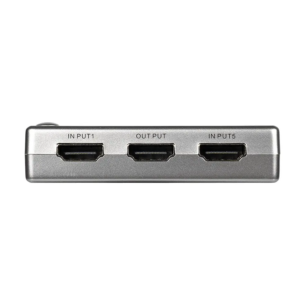Комутатор 4K@30Hz HDMI 5x1 Dtech DT-7021 (MS) (74-00135) - фото 5