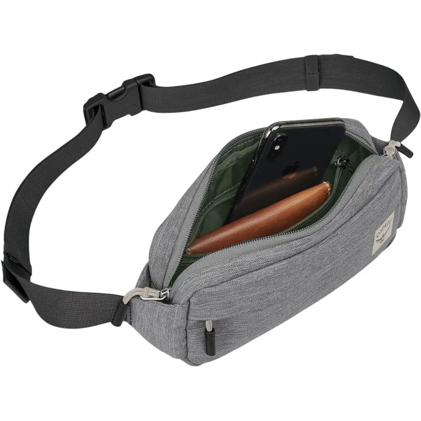 Сумка поясная Osprey Arcane Waist серая - фото 4