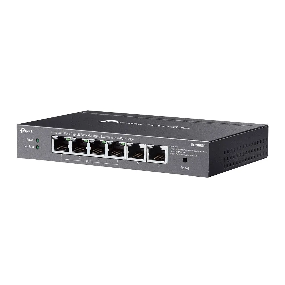 Комутатор TP-Link Omada ES206GP - фото 3