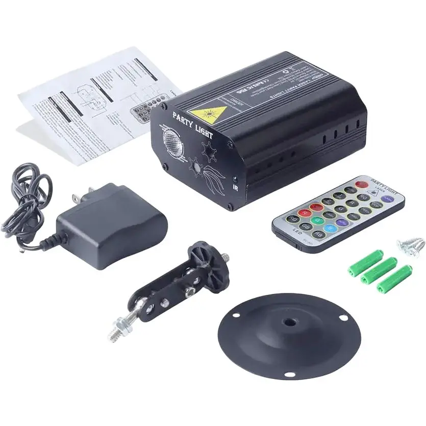 Лазерна установка RD-8007L RGB з дистанційним керуванням XPRO 30 мВт (MER-14572_737) - фото 2