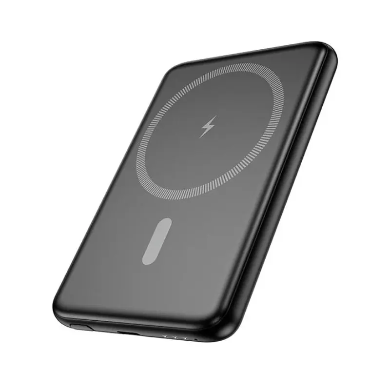 Зовнішній акумулятор HOCO J140A Tony PD20W ultra-thin magnetic power bank(5000mAh) Чорний