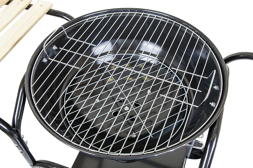 Грилі вугільні барбекю мангал з кришкою BBQ Levistella LV20014497F - фото 3